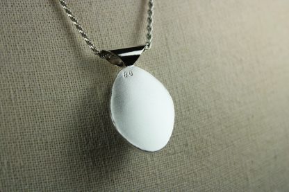 Silver Pendant With Hematite Included Quartz - Image 6