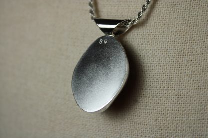 Silver Pendant With Hematite Included Quartz - Image 7