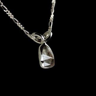 Natural Colorado Topaz crystal pendant